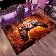PS5 Gaming Area Rug, Teen Game Controller Carpet for Boys And Girls 63 X 47