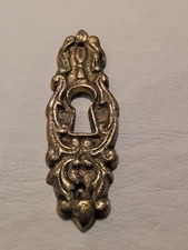 Vertical Solid Brass Escutcheon - 2-1/4"