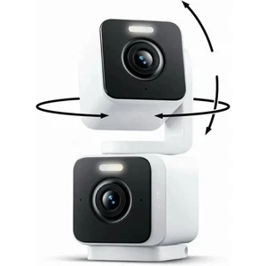Wyze Duo Cam Pan intérieur/extérieur IP65 2K 360° Caméra de sécurité à la maison intelligente Pan/Tilt