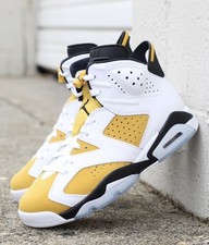 Men's Air Jordan 6 Retro- "YELLOW OCHRE" - Size 11.5 -Clean