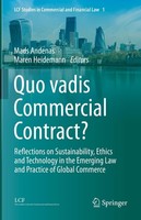 Quo Vadis Commercial Contract? Maren Heidemann
