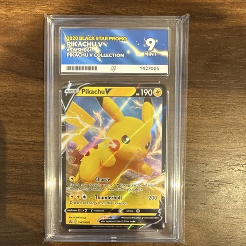 Pikachu V SWSH061 Sword & Shield Promo Holo English 2020 - ACE 9