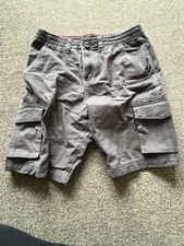 Image of Threadbare Combat Shorts Grey - Medium - Excellent Condition