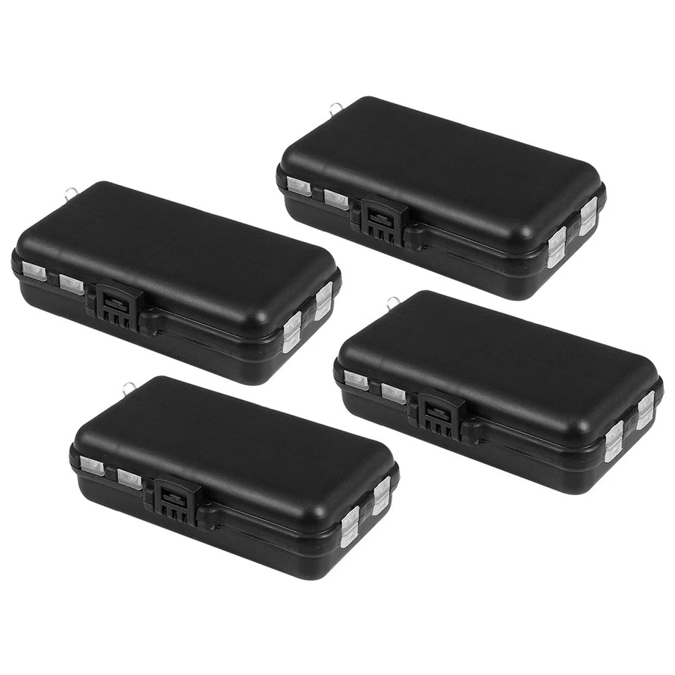  4 STÜCKE Fischereibox Angeln Köder Organizer Lure Container Lure Box mit - Bild 3 von 4