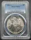 1882-S MORGAN SILVER DOLLAR PCGS MS64 04EI26