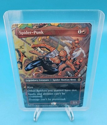 Spider-Punk (0207) (Borderless) [Marvel's Spider-Man] Foil Near Mint