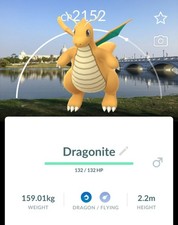 Pokémon Go Dragonite Multiplayer Virtual Pet Battle Android Game