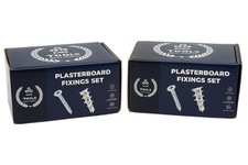 2x 120pc Plaster Board Fixing Set 2 Pack Heavy Duty