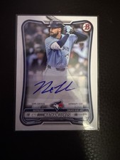 2026 Bowman Baseball - NATHAN LUKES AUTO PREVIEW Variation BLUE JAYS PRV-NL