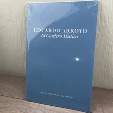 Eduardo Arroyo El Cordero Mistico Museo del prado Exhibition catalog sealed art