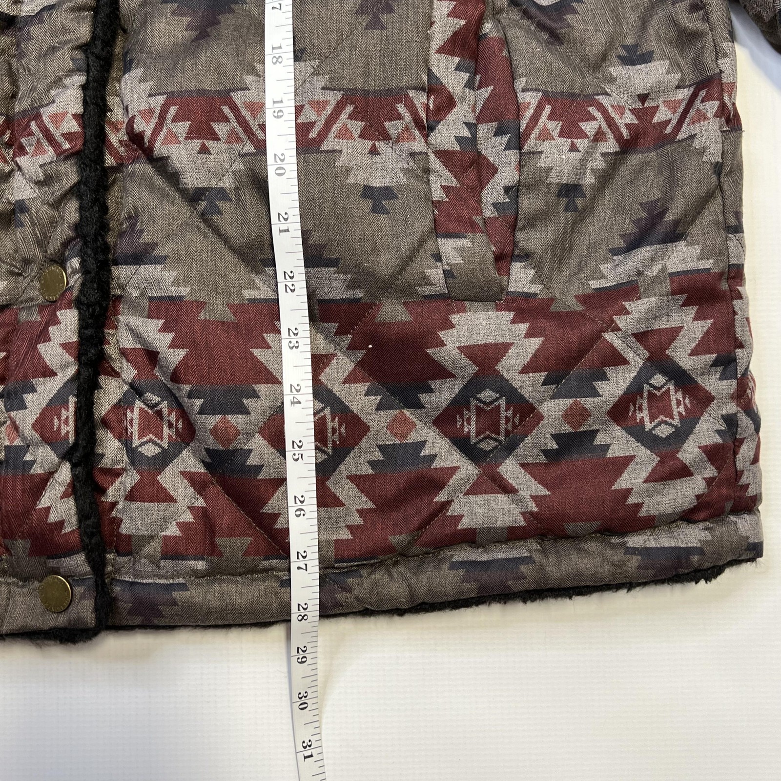 Pendleton Jacket Womens Large Reversible Hooded S… - image 10