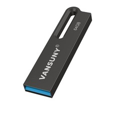 64GB Flash Drive Metal Waterproof USB Drive USB 3.0 Ultra High Speed Memory Stic
