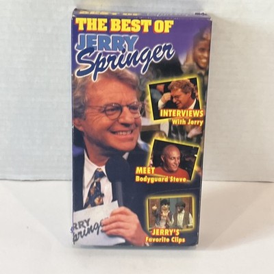 Jerry Springer The Best of Jerry Springer VHS Tape 1998