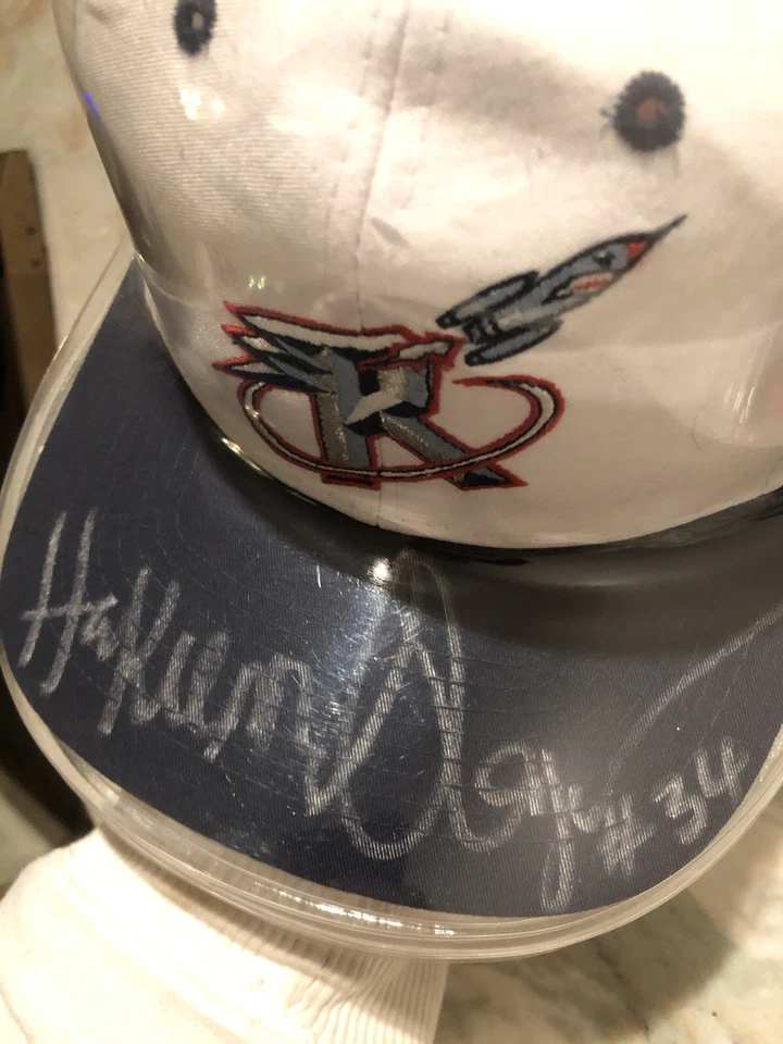 Houston Rockets RARE VINTAGE 90s Houston Rockets Logo Athletic Splash Snapback - Image 3 of 4