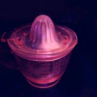 Vintage Selenium Pink/Rose Depression Glass Citrus Juicer Reamer  Measuring Cup