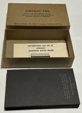 KINGSLEY Hot Foil Machine - Lot of 8 Medium Cushion Boards, Original Box