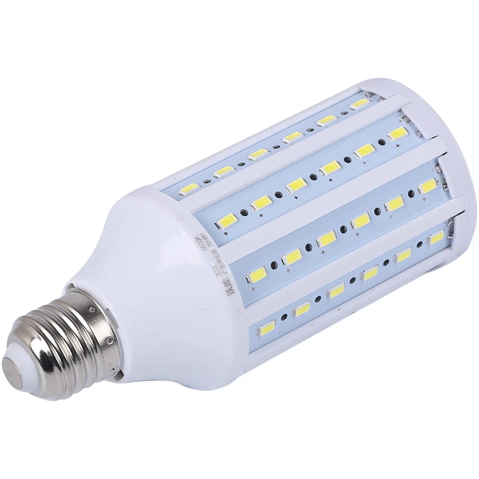 100W Equivalent LED Bulb 75-Chip Corn Light E26 1850lm 17W Cool Daylight 6000K - Image 2 of 4
