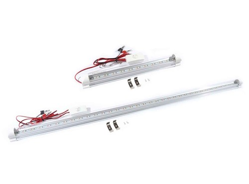 LED Lighting Tube Strip Light 12V DC camping caravan boats or solar powered - Picture 2 of 23