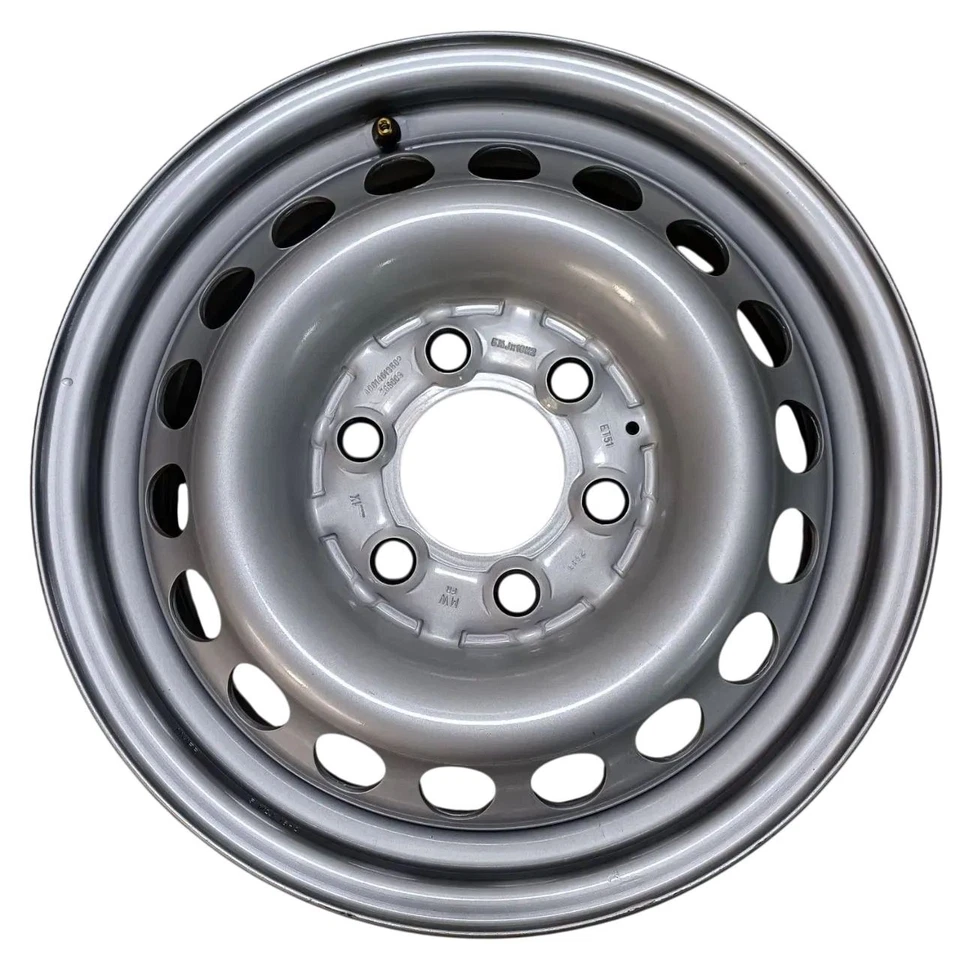 Llantas de acero 4x VW Crafter Mercedes-Benz Sprinter 5,5Jx16 pulgadas ET51 A0014013502 - Imagen 2 de 4