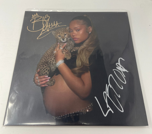 Latto Big Mama Main Cover Vinyl Signed Cover LP Record Pregnancy AUTOGRAPH