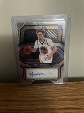 2020-21 Prizm Nico Mannion Rookie Penmanship RC Auto #RP-NMN Warriors