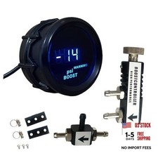 0-30psi Manual In Cabin Boost Controller Kit With 52mm Electronic Boost Gauge B