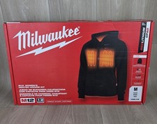 Milwaukee M12 Women's Heated Hoodie Kit CP 2.0 Medium Black w/ Battery Charger