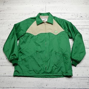 Vintage Swingster Jacket Men Extra Large PROUD TO BE A FARMER Pioneer