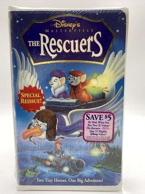 The Rescuers (Disney's Masterpiece), New VHS, ,