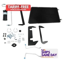 Vintage Air 21573, Kit Fits 73-80 GM P/U Condensor w/Drier Aluminum Performance