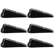 6 Pcs Rubber Door Stopper Safety Door Stop for Home Office