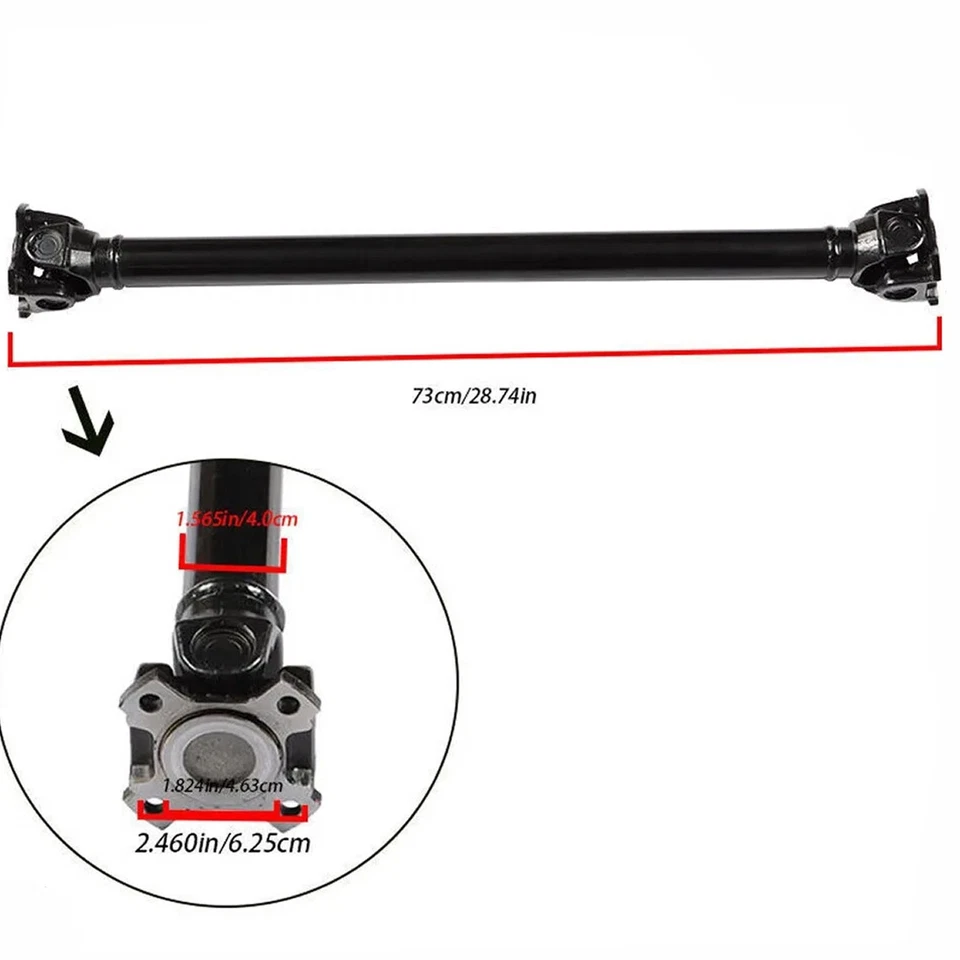 Front Drive Shaft 2011-2013 For BMW 535i 550i 750i 750Li xDrive AWD 26207629988 - Imagem 2 de 4