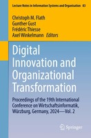 Christoph M. Flath (U. A.) | Digital Innovation And Organizational...