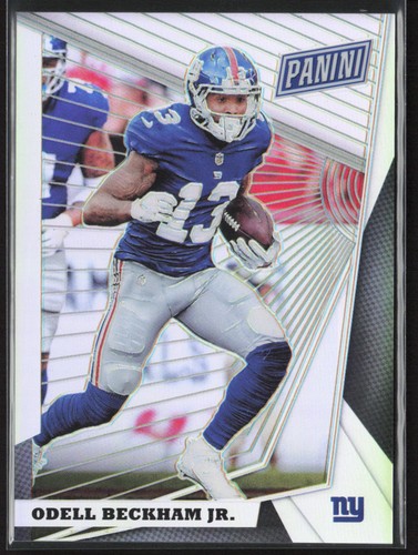 2018 Panini The National VIP #18 Odell Beckham Jr Silver Prizm #/99