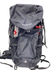 Zaino MAMMUT nero nylon semplice escursionismo outdoor grande usato