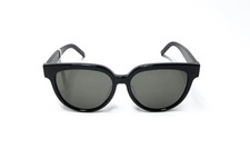 Saint Laurent Yves Butterfly Sunglasses SL M28/F 003 Black/Grey Italy