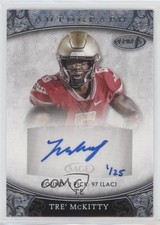 2021 Sage Aspire Silver 1/25 Tre' McKitty #ASP-72 Auto 2b2