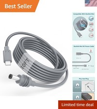 18AWG 10FT Starlink Mini Cable USB C to DC Power Supply for Outdoor Use - Gray