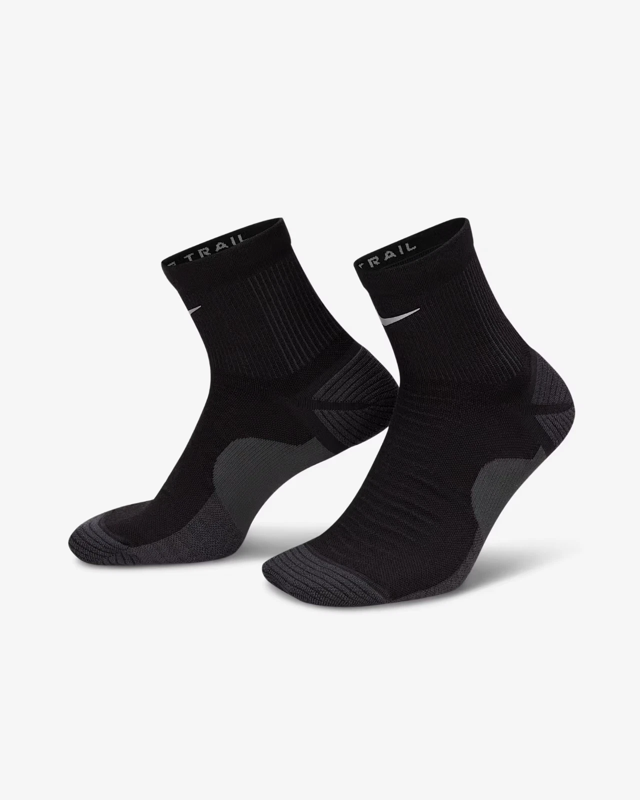 2 Pair Nike Men's Women's Trail Running Reflective Wool Ankle Socks Large $48