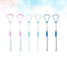 6 Pcs Mouthwashers Toothbrush Tongue Cleaning Remove Kit Scraper Cleaner