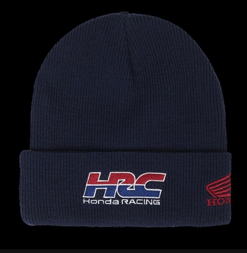 Official Honda Racing HRC Beanie Hat MotoGP TT - Picture 1 of 5