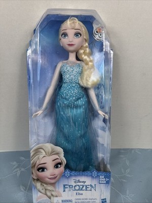 Disney Frozen Princess Elsa Doll - 2015 Hasbro - Sealed In Package 12'' Tall