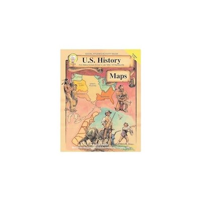 Mark Twain US History Book, Geography Workbook for Grades 5 and Up, United Stat,