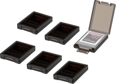 6 Stück KIWIFOTOS XQD Karten Aufbewahrung, CFB Card Case, CFexpress Typ B 