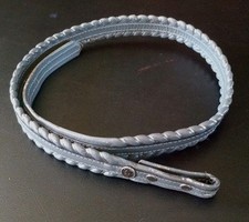 Vintage Silver Laced By Circle Y Women's Grey Sz 30 Belt