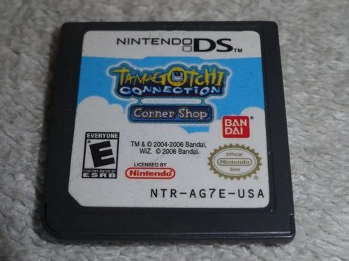 Tamagotchi Connection Corner Shop Nintendo DS Video Game Cartridge BANDAI RARE!!