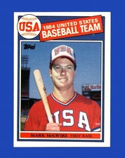 1985 Topps Set-Break #401 Mark Mcgwire NM-MT OR BETTER *GMCARDS*