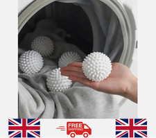 4x REUSABLE TUMBLE ECO DRYER CLOTHES SOFTENER WASHING MACHINE BALLS PLASTIC