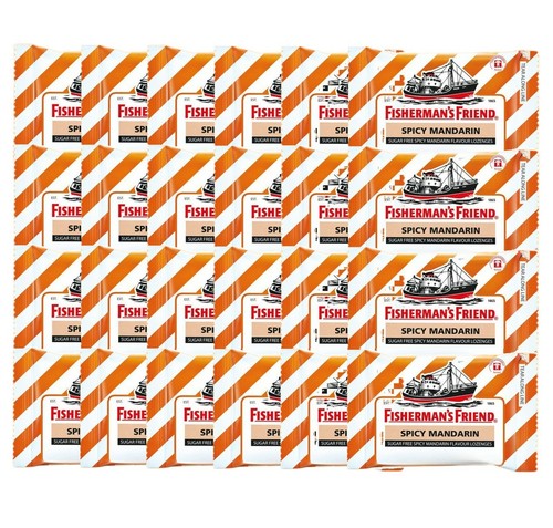 12, 24 sapori di zecca Fisherman's Friend losanghe sollievo dalla tosse, mal di gola 25 g - Foto 12 di 19