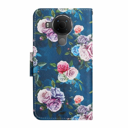 Cat Flower Lion Butterfly Flip Leather Wallet Phone Case For Nokia 2.4 3.4 5.4 - Picture 49 of 131
